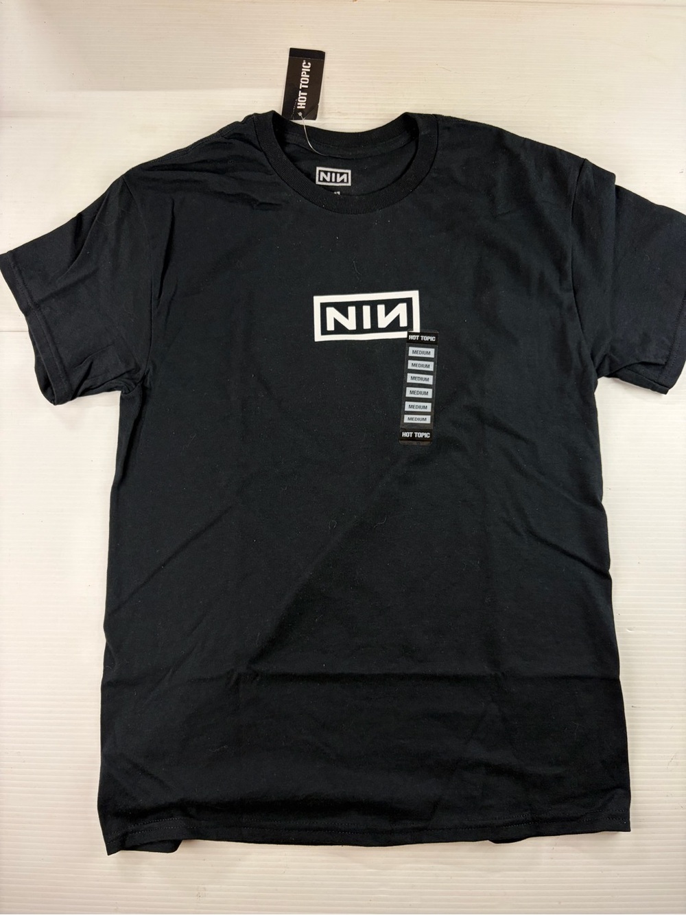 NIN - Head Like A Hole Black Graphic Tee - Hot Topic